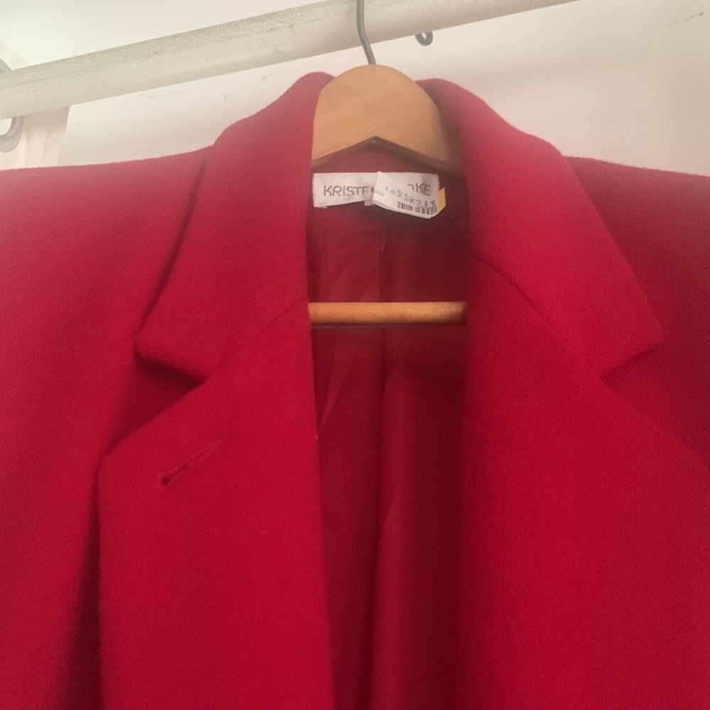 Awesome vintage Red Coat